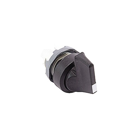 Abb 22MM MODULAR - SELECTOR SWITCH, 3POS, LONG, A-B-C, BLK, BP,  M3SS4-10B